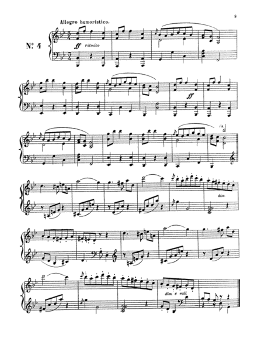 Granados: Valses Poéticos Piano Solo scores gallery preview page 1