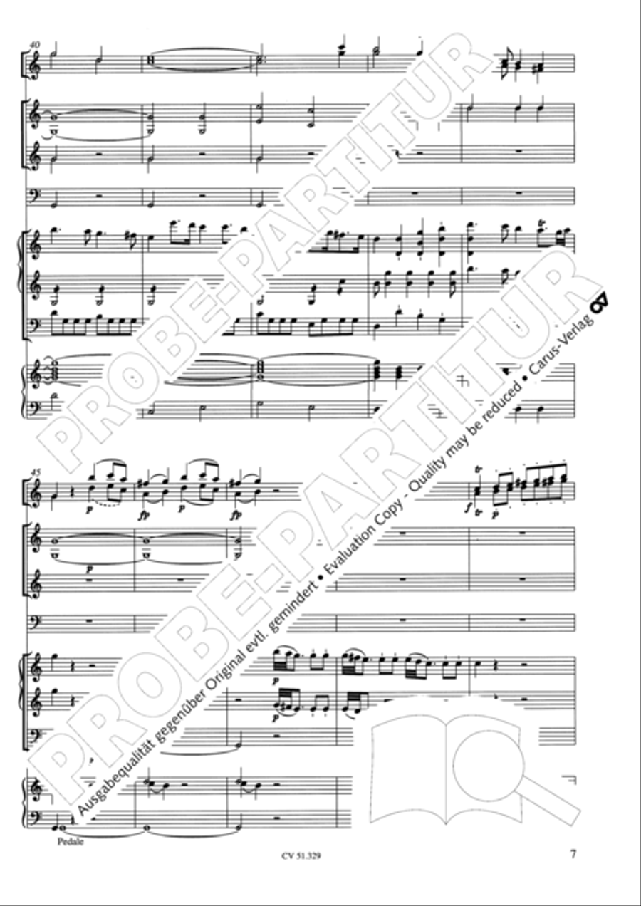 Sonata in C major Orchestra scores gallery preview page 8