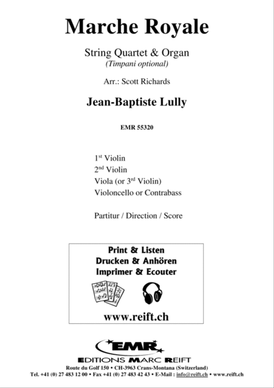 Marche Royale Marche Royale String Quartet scores gallery preview page 2