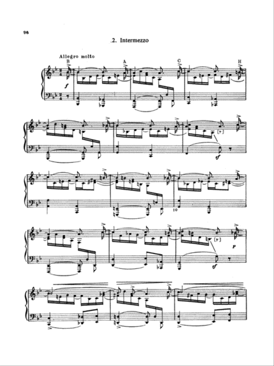 Rimsky-Korsakov: Piano Solos, Volume II Piano Solo scores gallery preview page 1