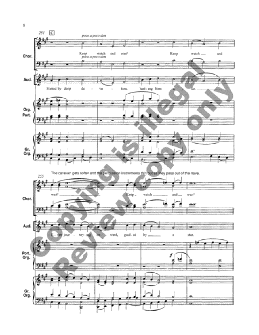 The Wise Women (Choral Score) Choir scores gallery preview page 18