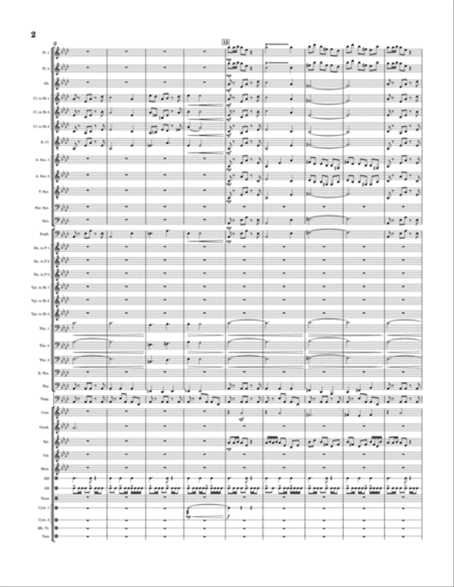 Coastal Adventure! Concert Band scores gallery preview page 2