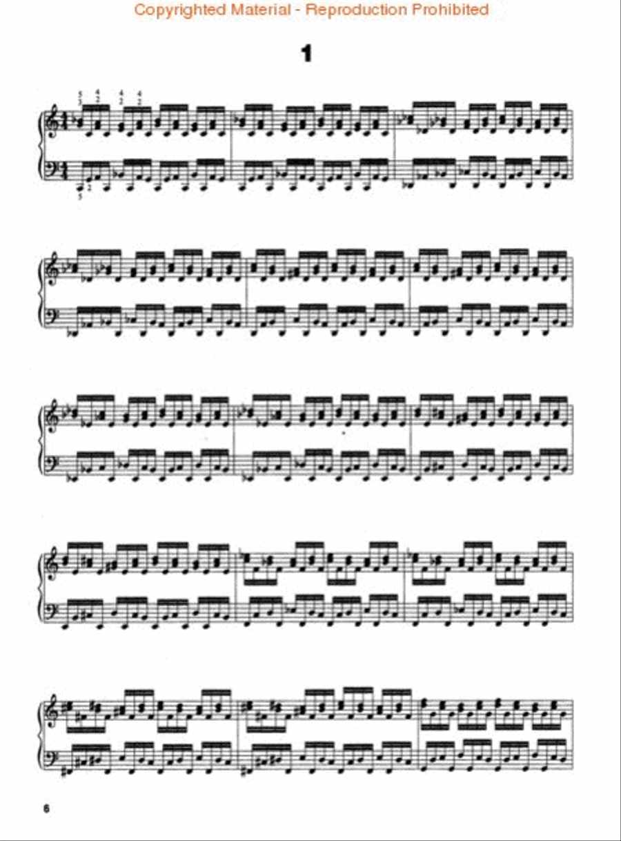 Blues Hanon Piano Method scores gallery preview page 2