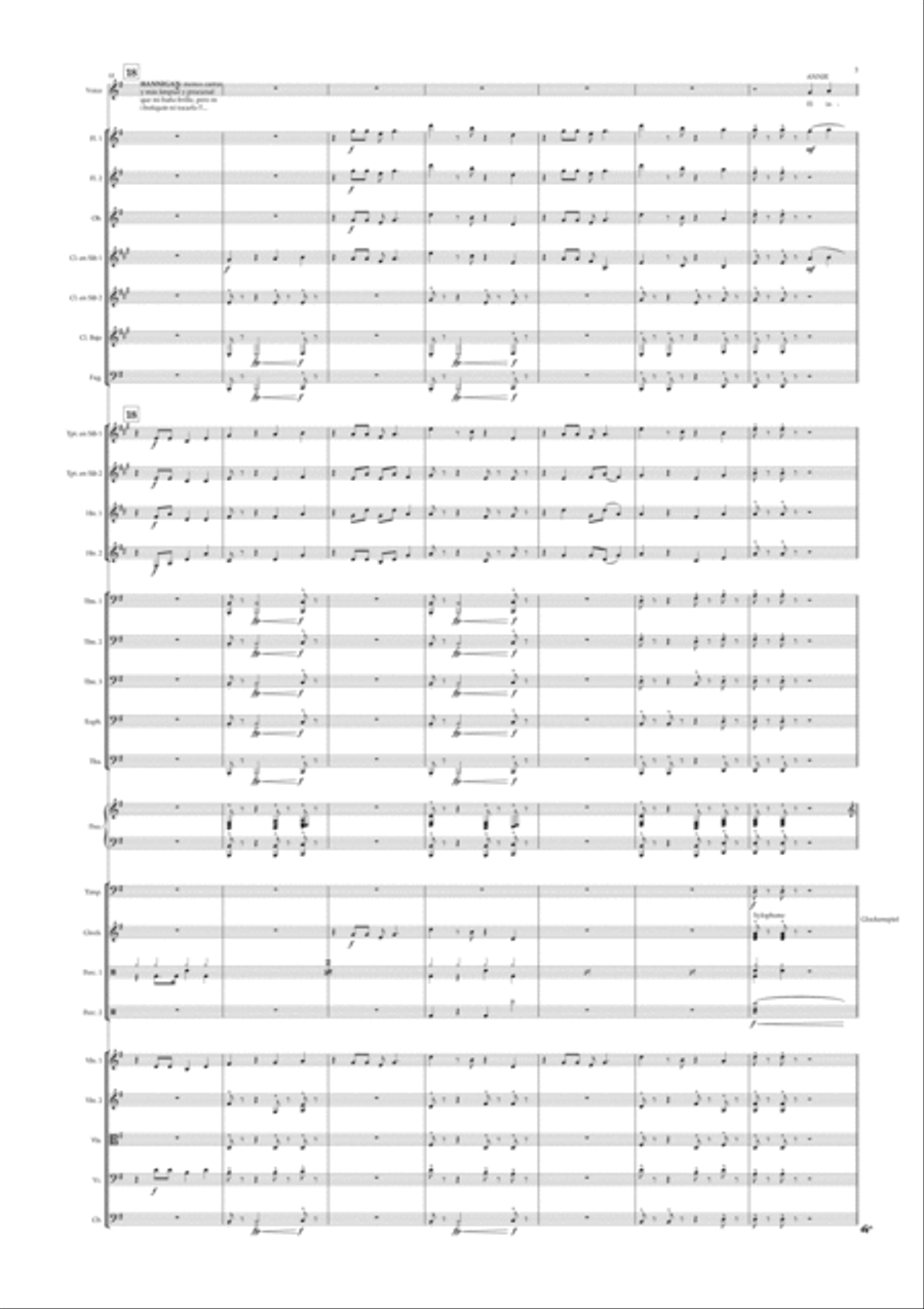 It's The Hard-knock Life Full Orchestra scores gallery preview page 3