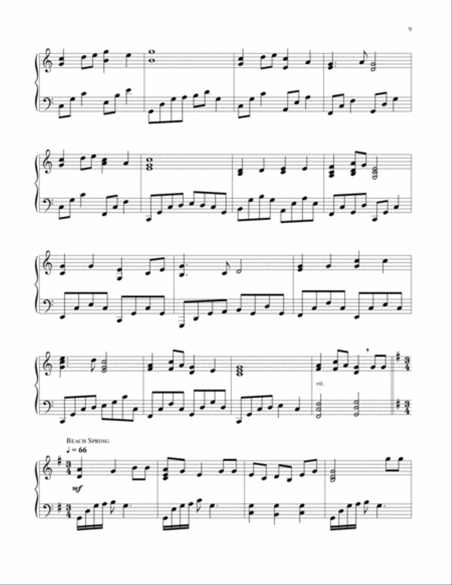 Piano Weavings Volume 2 Piano Solo scores gallery preview page 10