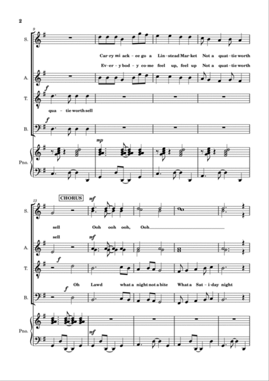 Linstead Market Voice scores gallery preview page 2