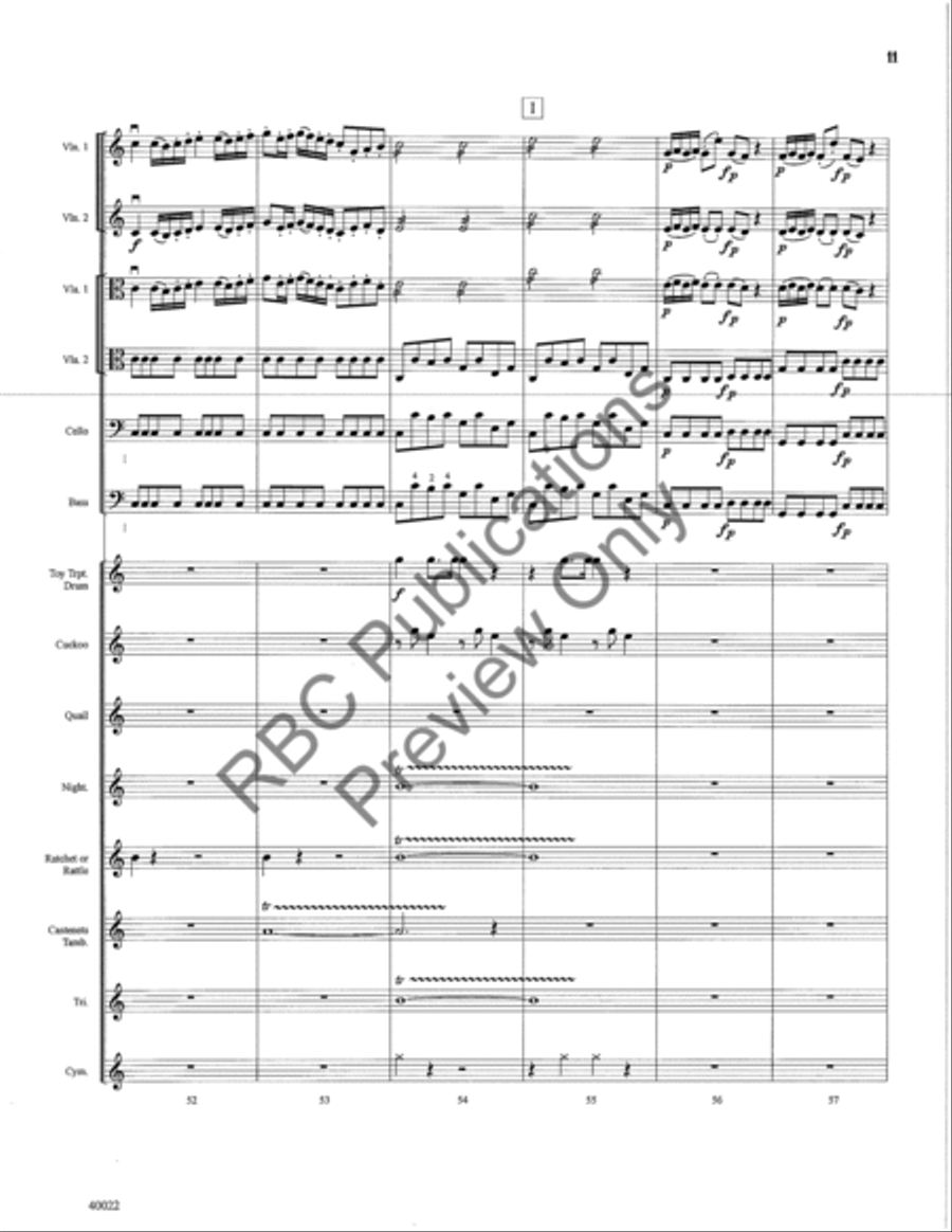 Toy Symphony Toy Symphony String Orchestra scores gallery preview page 14