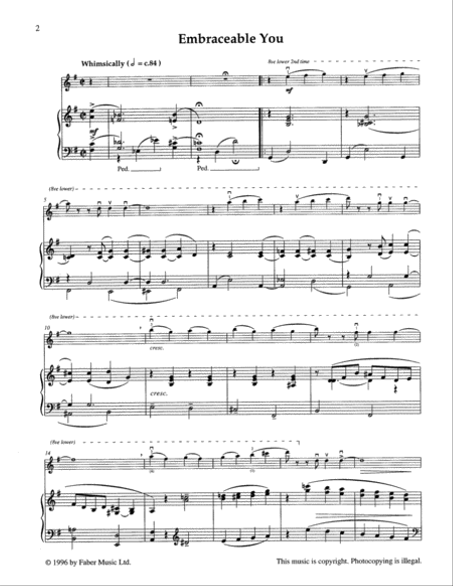 Play Gershwin for Violin Violin Solo scores gallery preview page 2