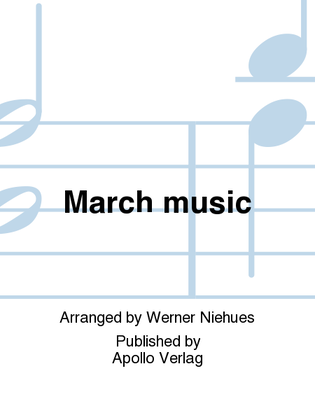 Book cover for March music