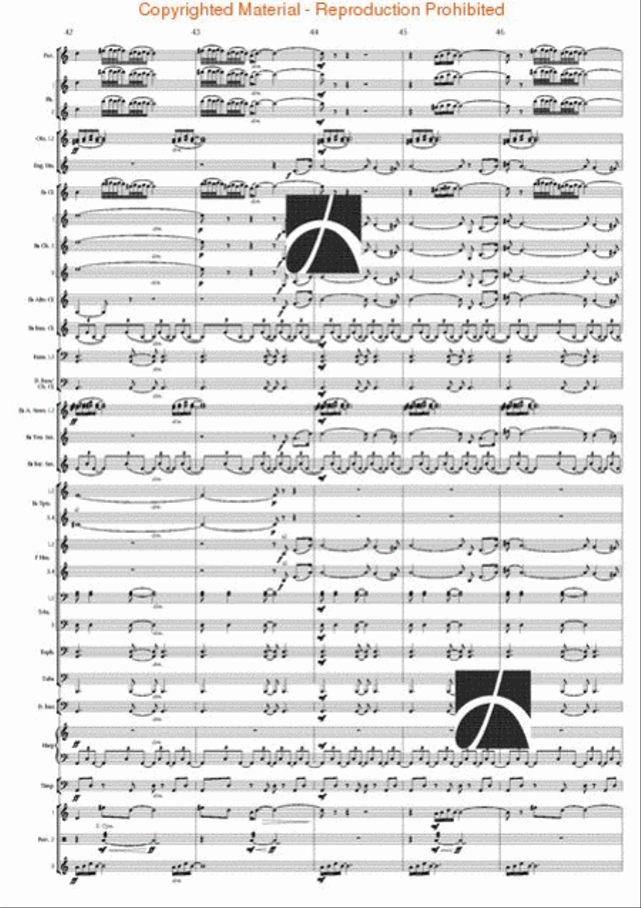 Aquarium Concert Band scores gallery preview page 8