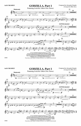 Godzilla, Part 1: 1st B-flat Trumpet