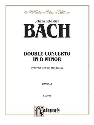 Book cover for Double Concerto in D Minor