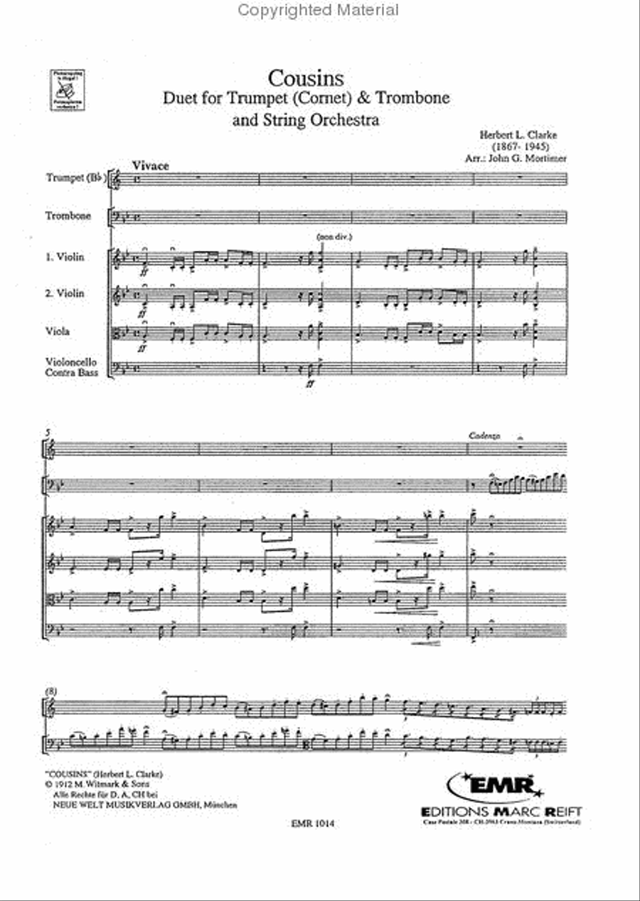 Cousins String Orchestra scores gallery preview page 3