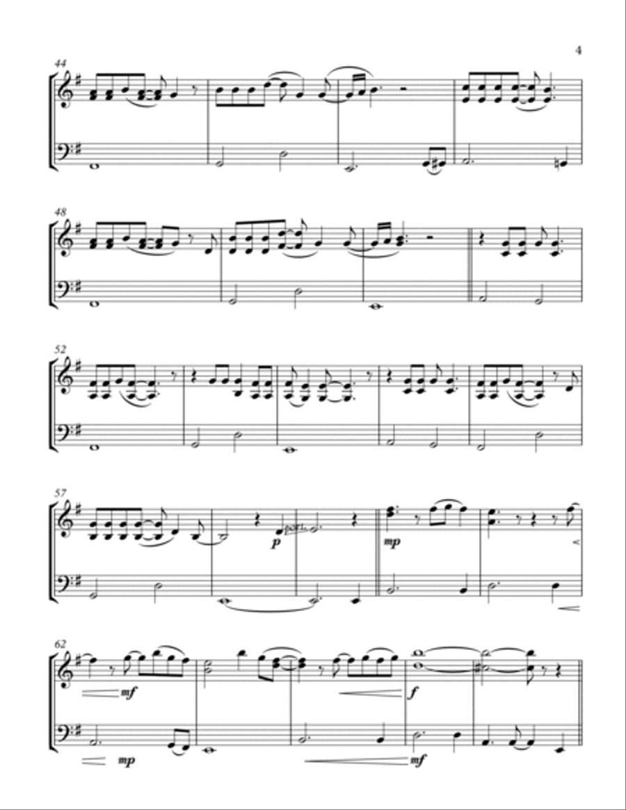 Shallow String Duet scores gallery preview page 6