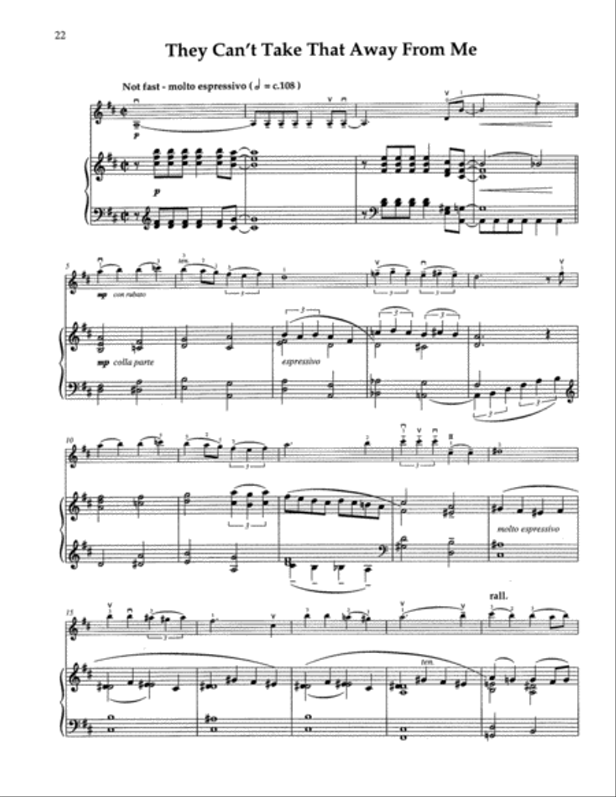Play Gershwin for Violin Violin Solo scores gallery preview page 4