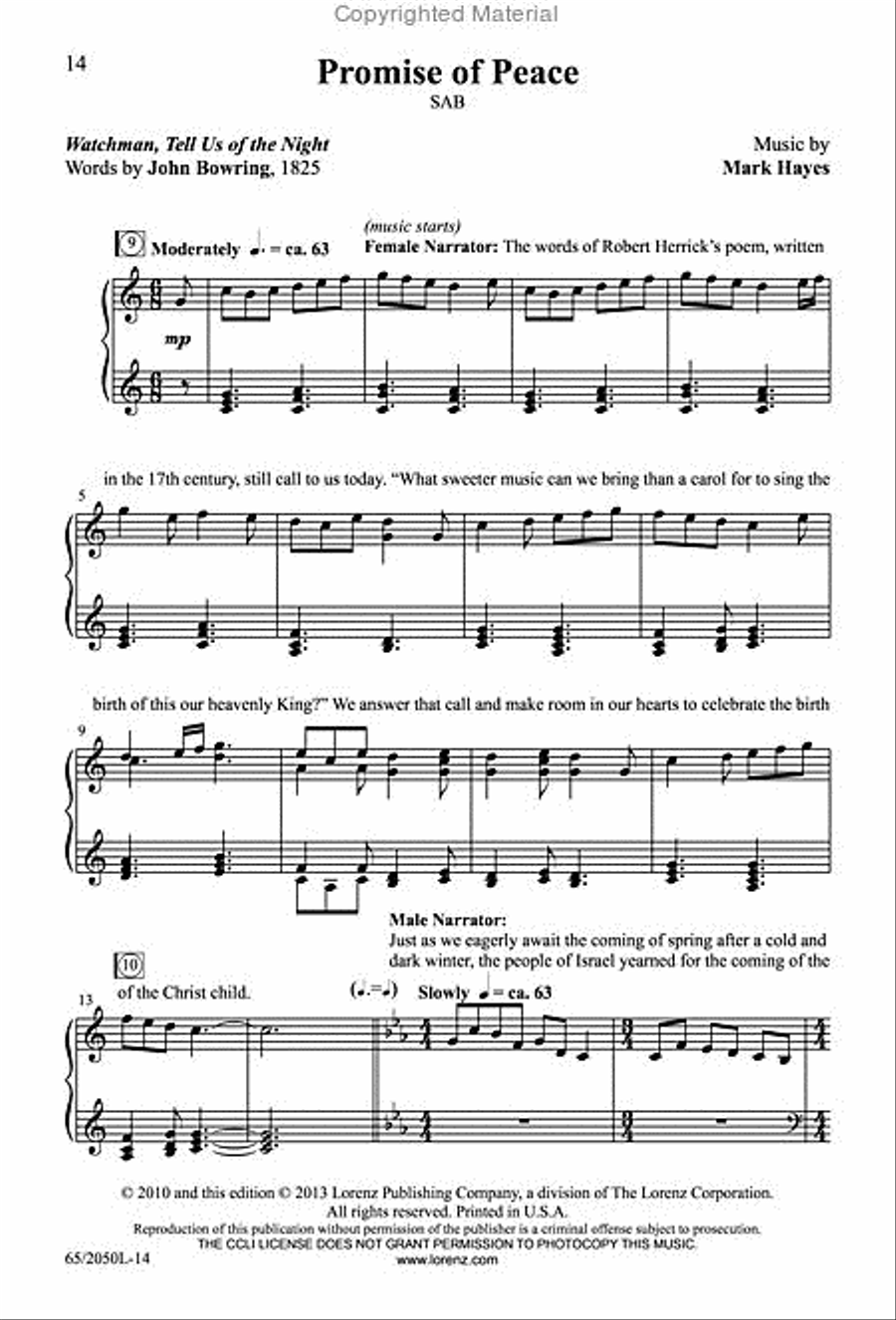 What Sweeter Music 3-Part scores gallery preview page 4