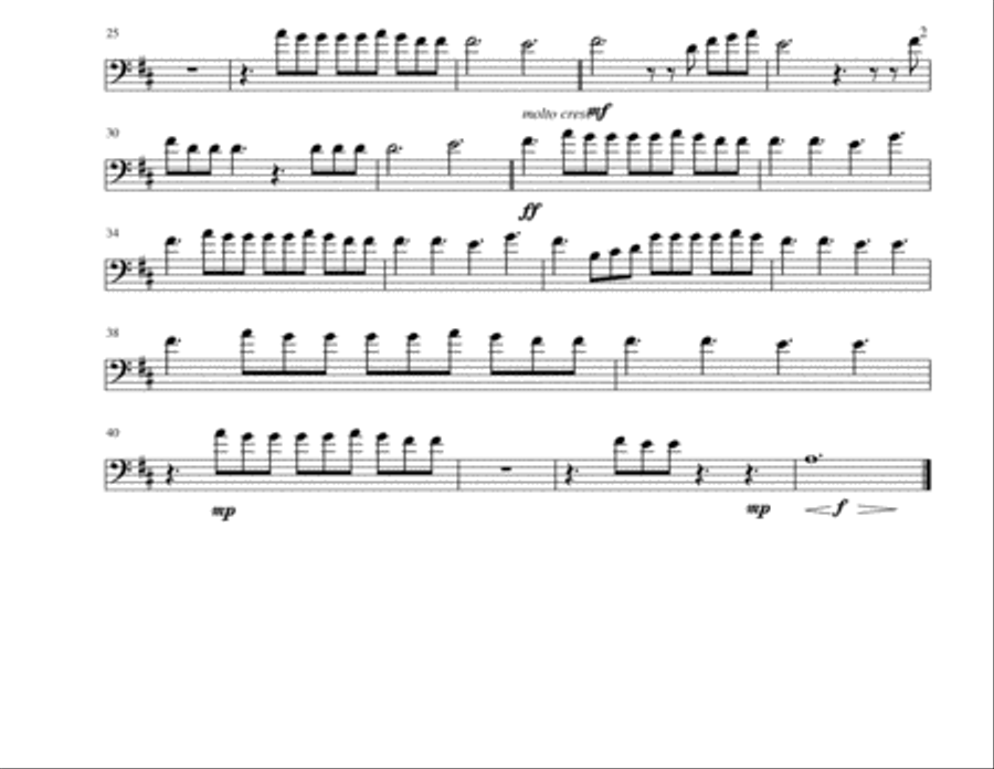 Say Something String Duet scores gallery preview page 2