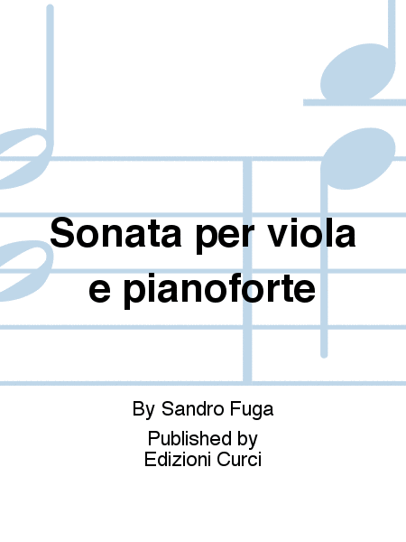 Sonata per viola e pianoforte