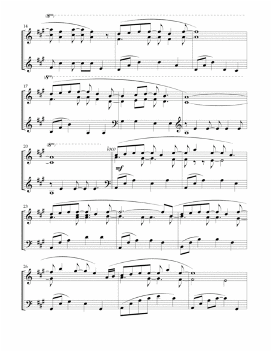 Forrest Gump - Main Title (feather Theme) Piano Solo scores gallery preview page 2