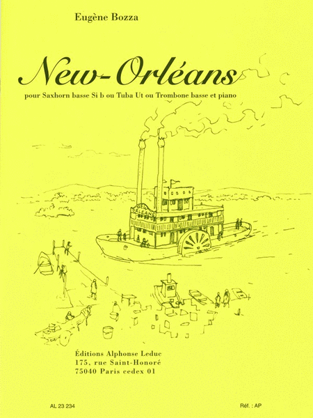 New-Orleans for Saxhorn Basse (or Tuba or Bass Trombone) and Piano