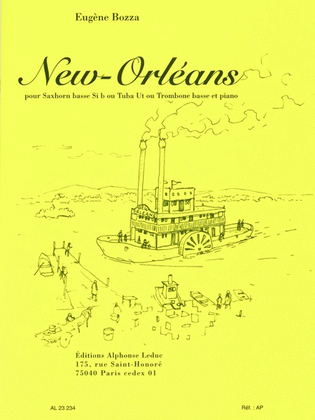 Book cover for New-Orleans for Saxhorn Basse (or Tuba or Bass Trombone) and Piano