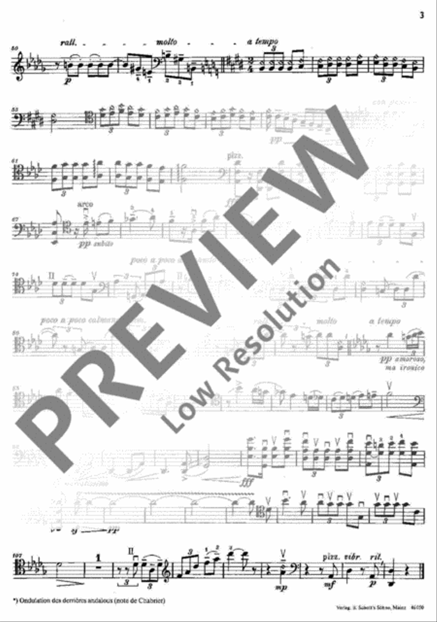 Habañera Piano Accompaniment scores gallery preview page 12