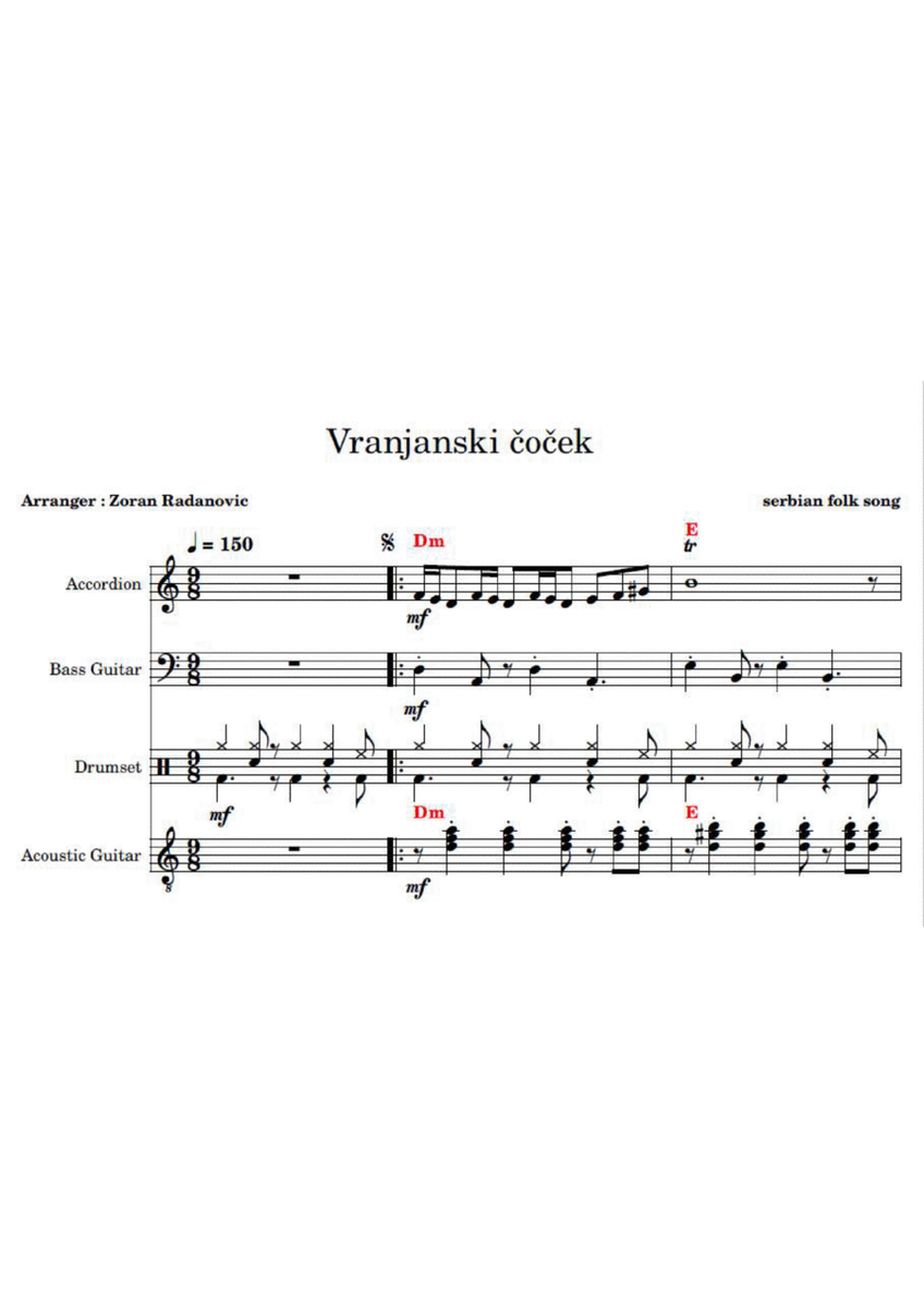Vranjanski čoček - for band image number null