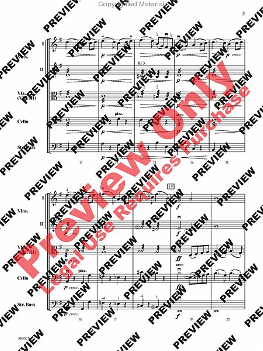 Swan Lake String Orchestra scores gallery preview page 4