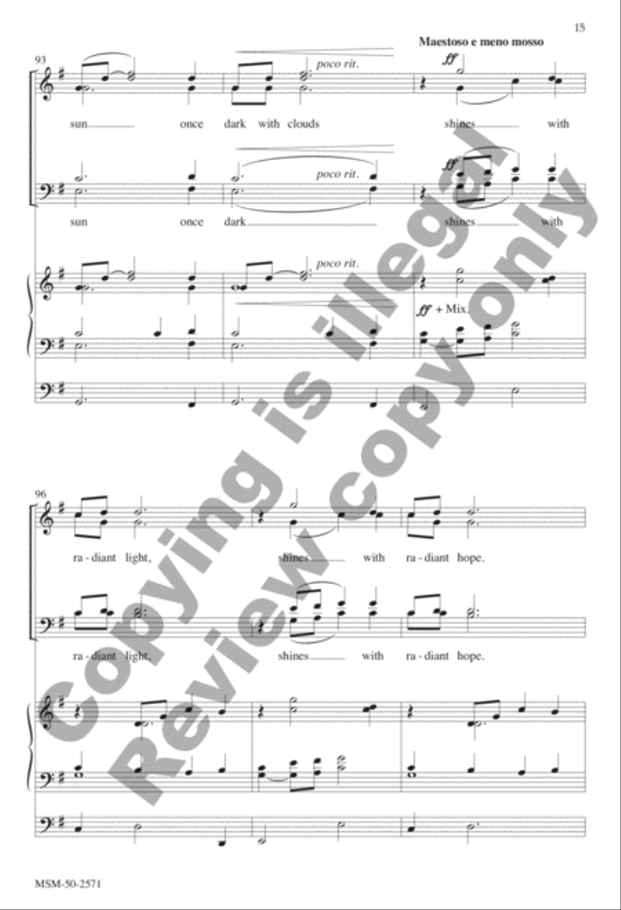 The House of David (Choral Score) image number null