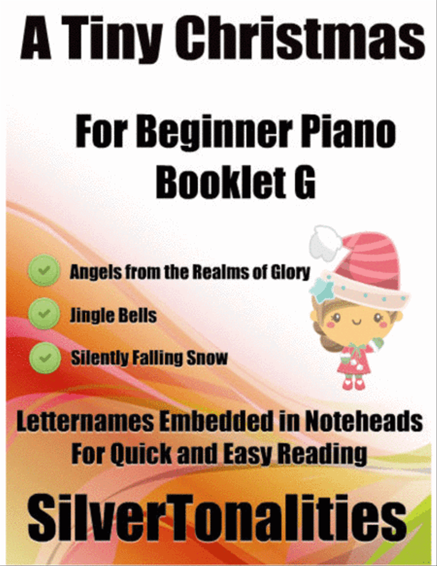 A Tiny Christmas for Beginner Piano Booklet G Easy Piano scores gallery preview page 1