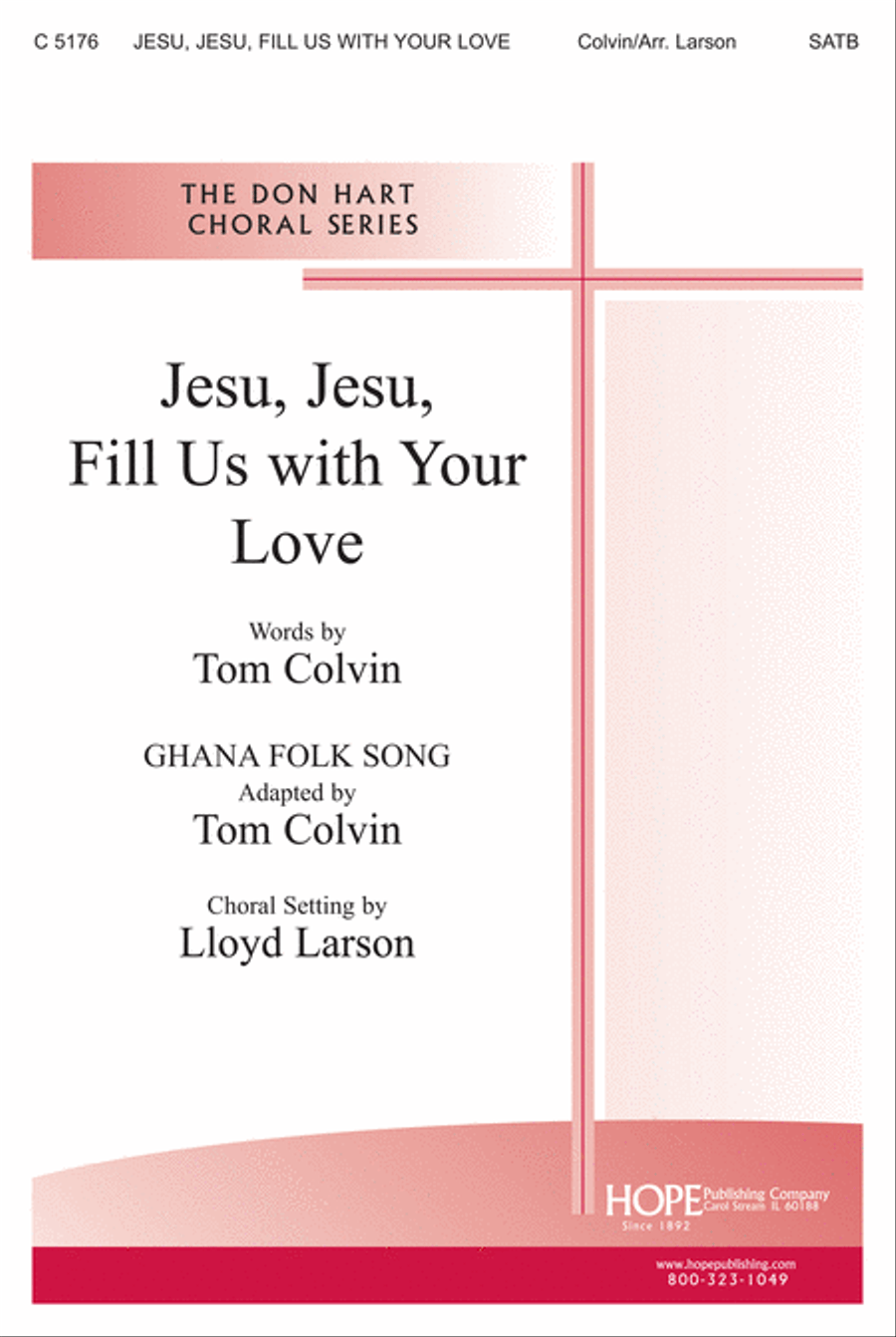 Jesu, Jesu, Fill Us With Your Love 4-Part scores gallery preview page 1