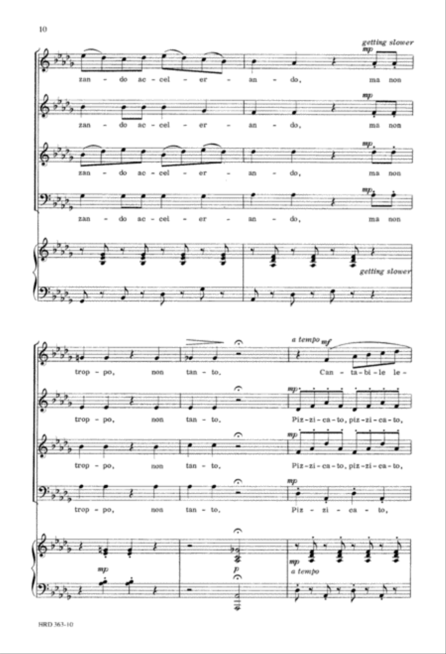 Musical Risotto Musical Risotto 4-Part scores gallery preview page 11