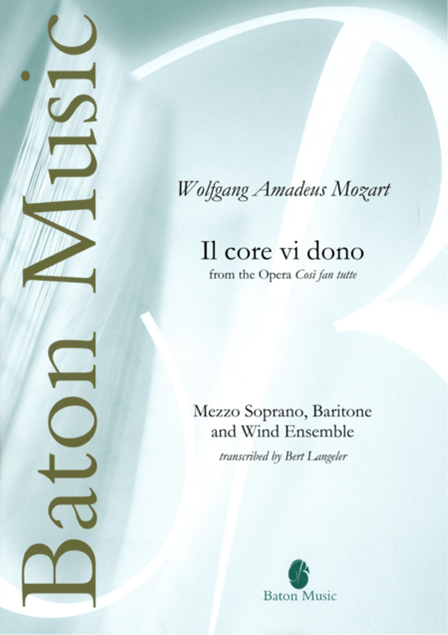 Il core vi dono Concert Band scores gallery preview page 1