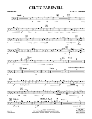 Celtic Farewell - Trombone 2