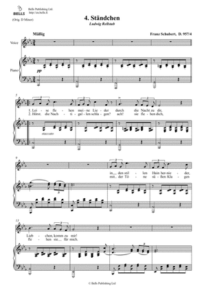Standchen, D. 957 No. 4 (C minor)