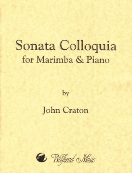 Sonata Colloquia For Marimba and Piano