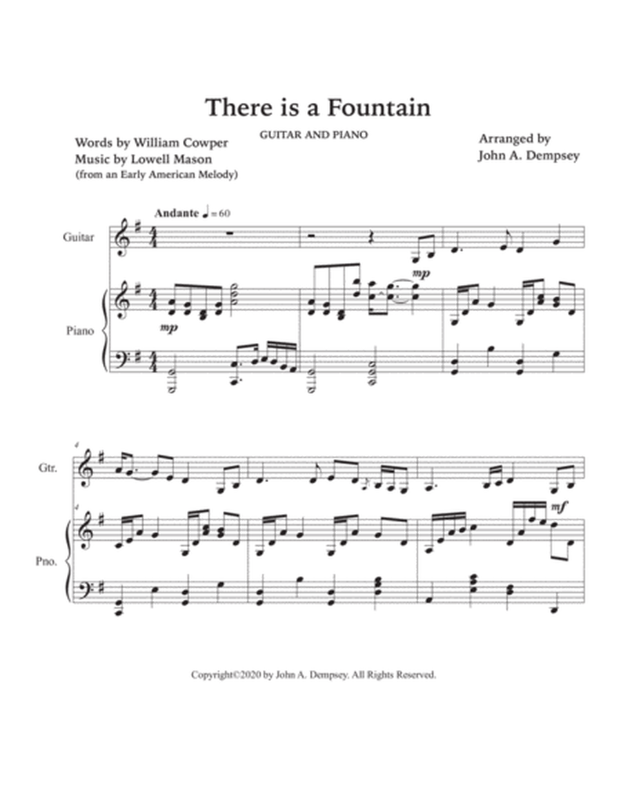 There is a Fountain (Guitar and Piano) image number null