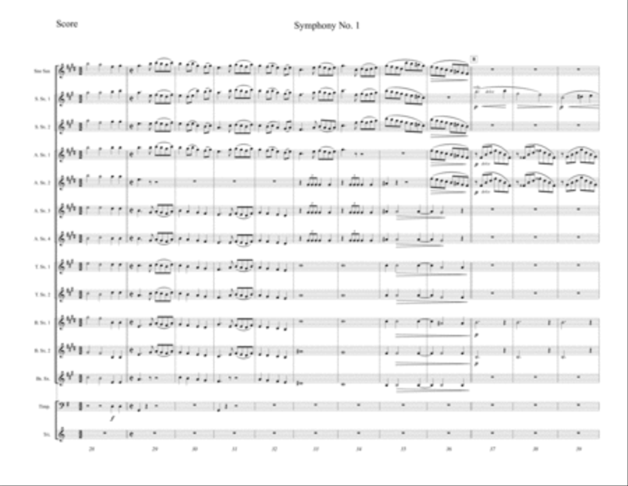 Symphony No. 1, Finale image number null