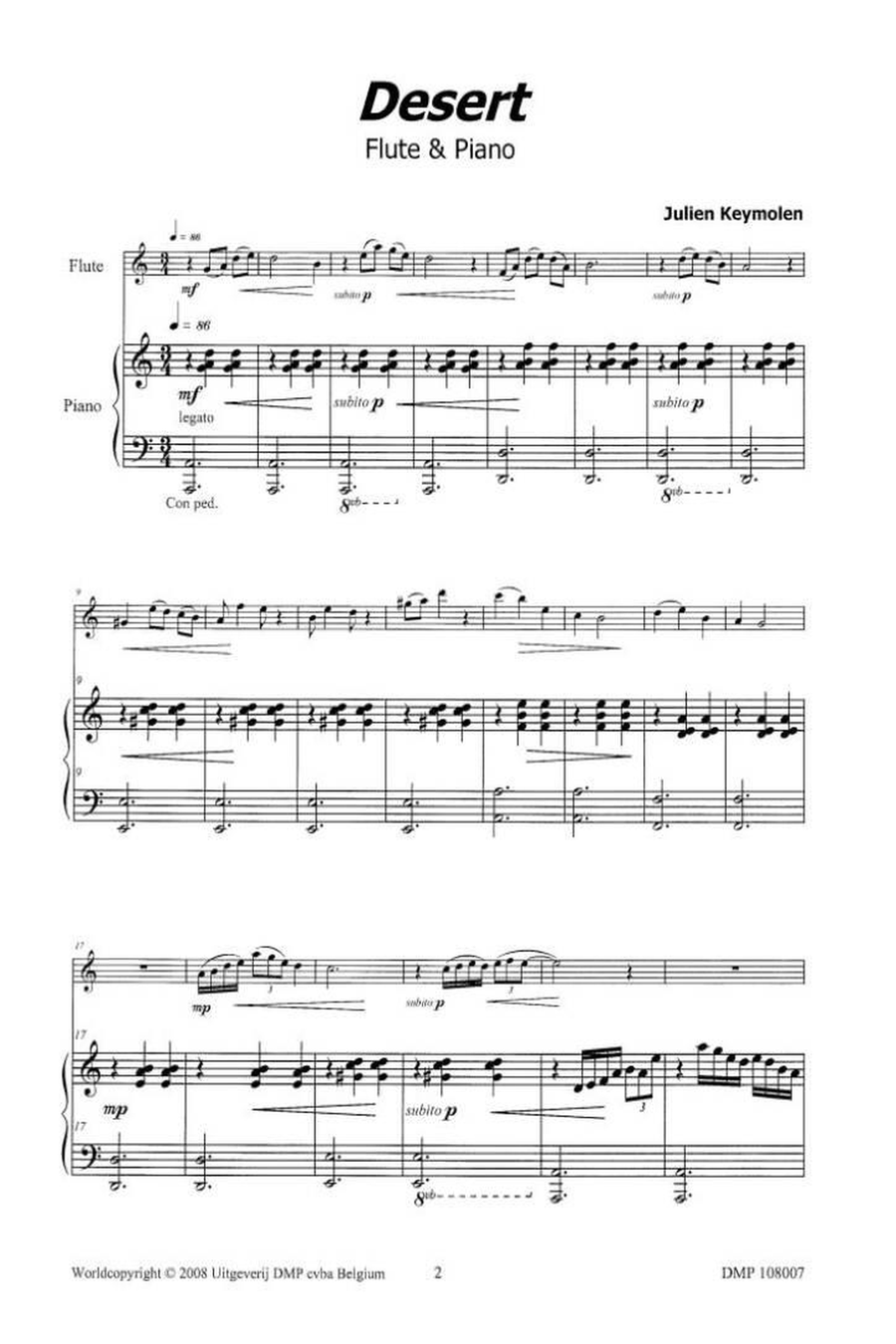 Desert Flute Solo scores gallery preview page 2
