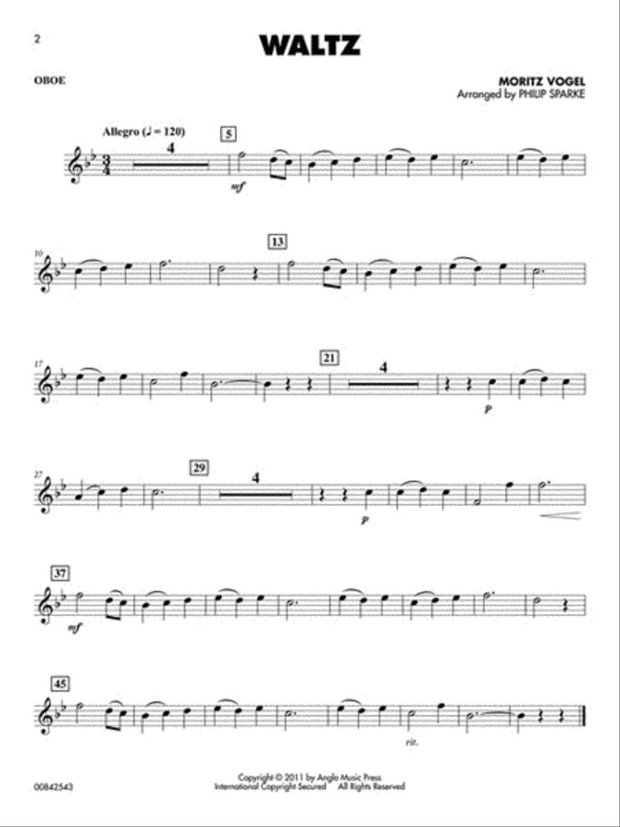 Classical Solos for Oboe Oboe Solo scores gallery preview page 2