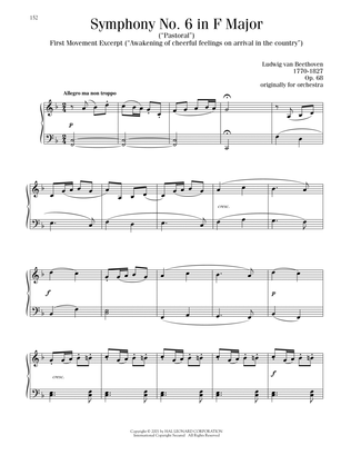 Book cover for Symphony No. 6 In F Major ("Pastoral"), First Movement Excerpt