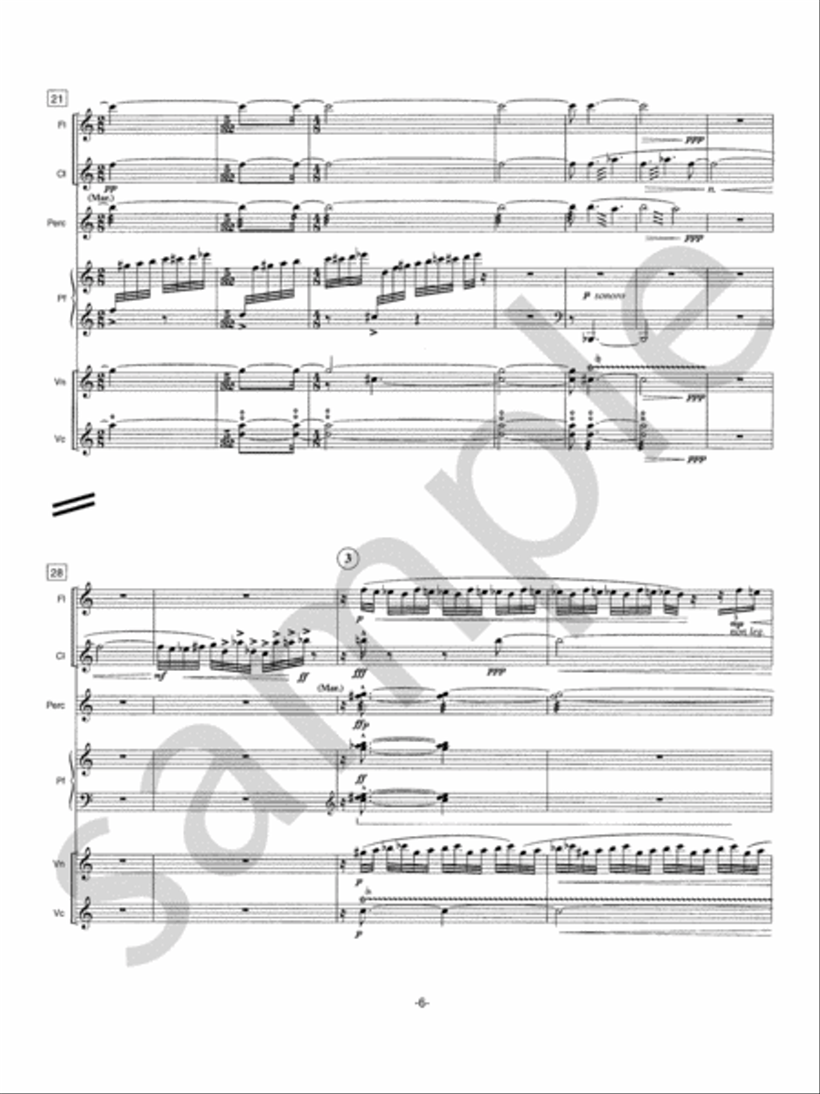 Ad Parnassum Chamber Music scores gallery preview page 7
