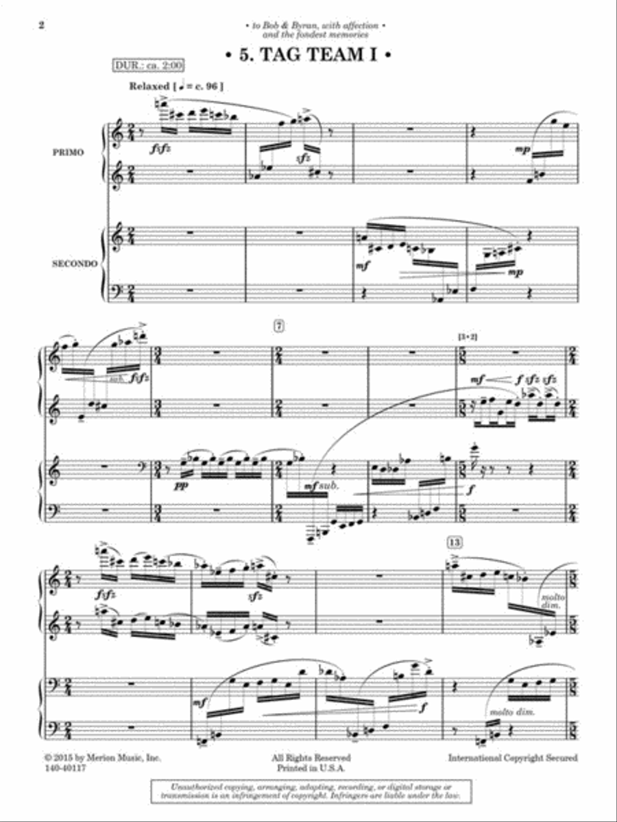 Suite Sixteenths Chamber Music scores gallery preview page 2