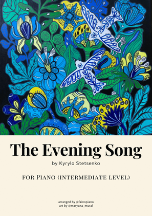 Book cover for The Evening Song
