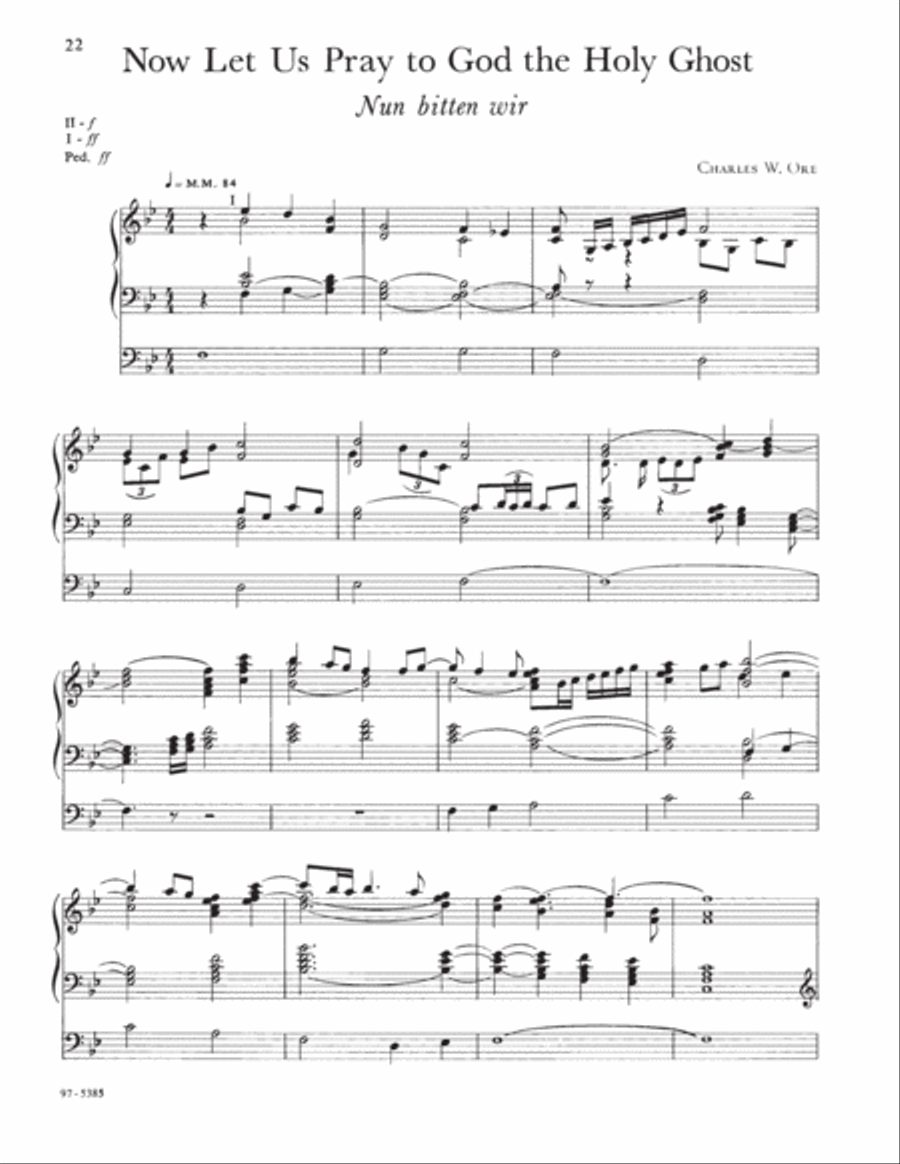 Eleven Compositions for Organ, Set II Organ scores gallery preview page 9