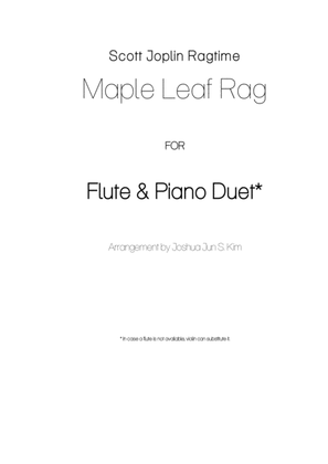 Maple Leaf Rag for flute & piano duet