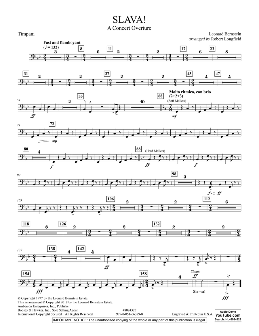 Slava! - Timpani