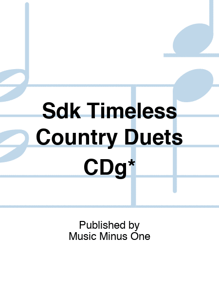 Sdk Timeless Country Duets CDg*