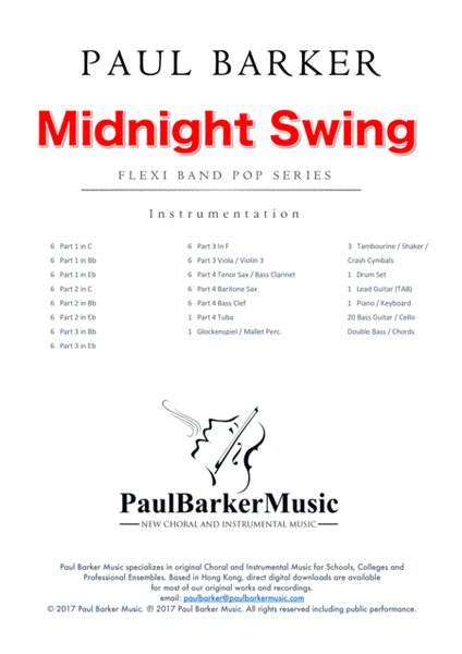 Midnight Swing (Flexible Instrumentation) image number null