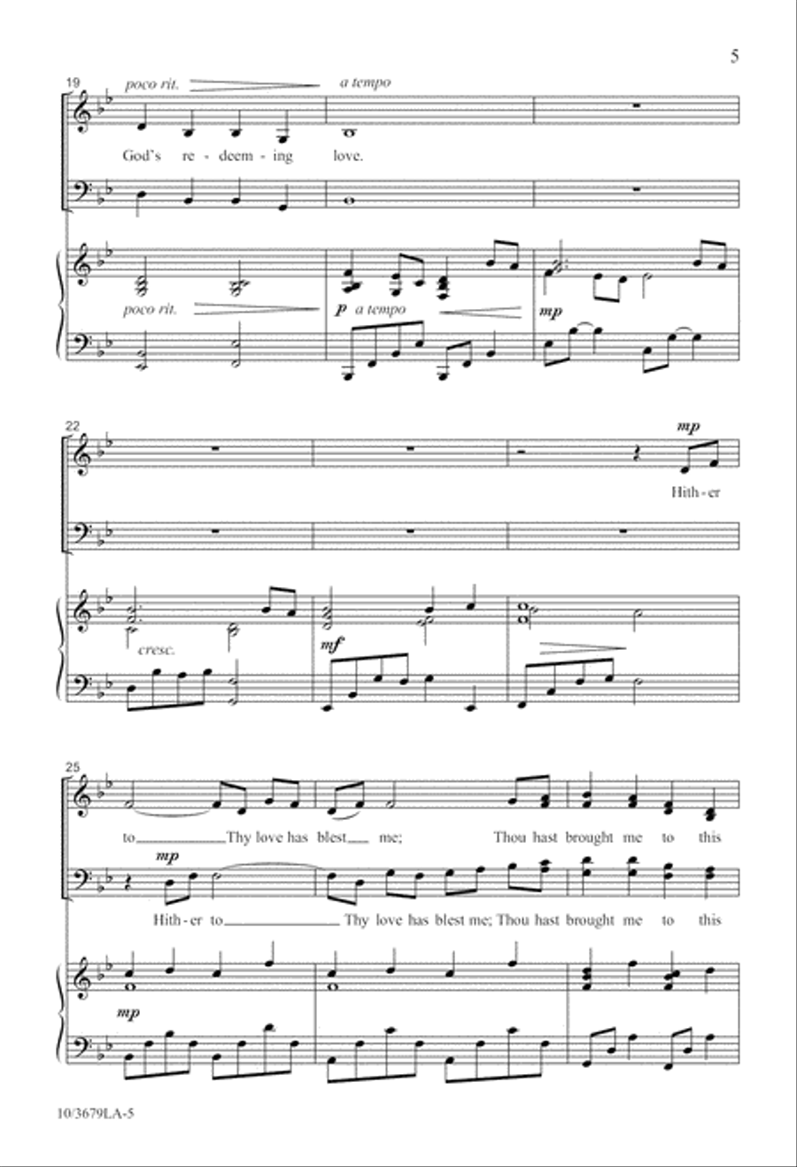 Come, Praise His Name 4-Part scores gallery preview page 6